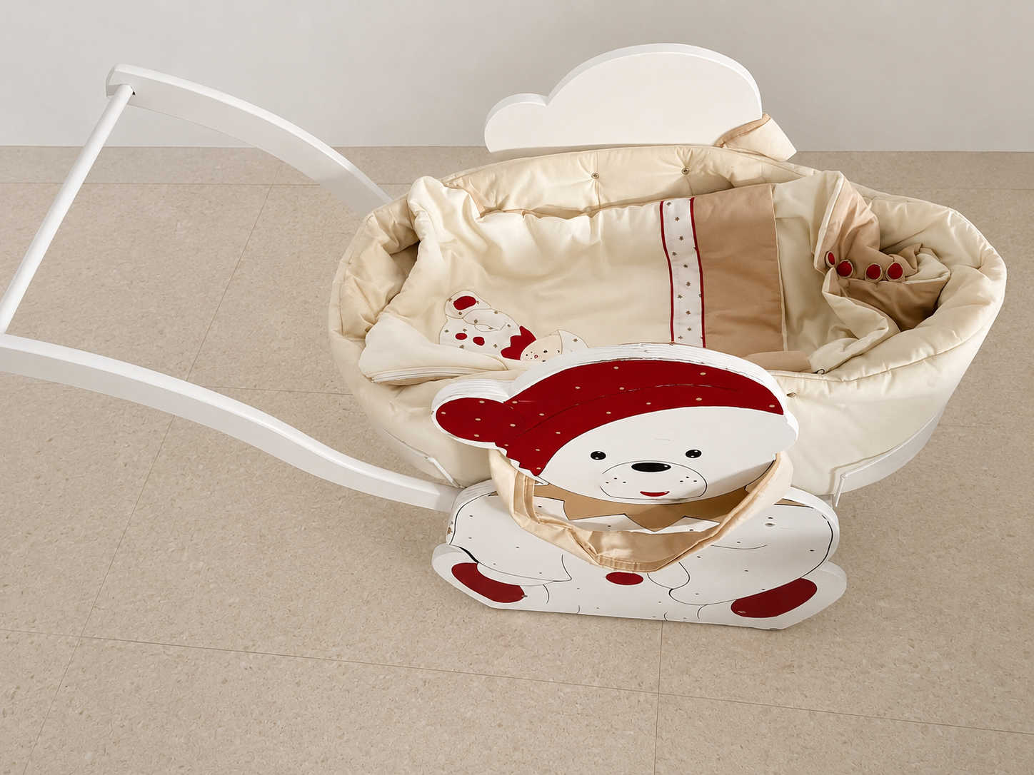 Landau bébé à vendre – Motif ourson 🧸