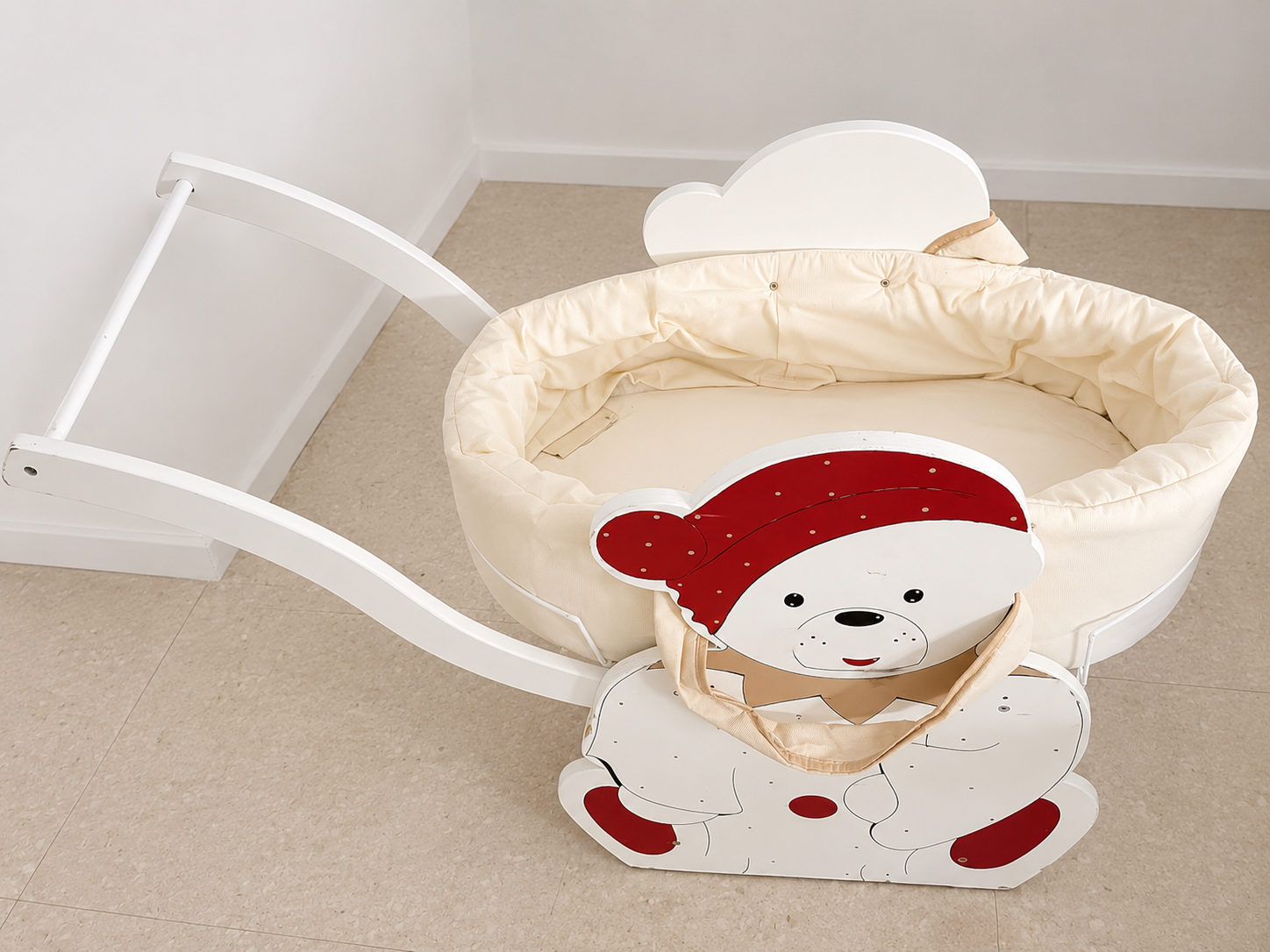 Landau bébé à vendre – Motif ourson 🧸 - photo 3